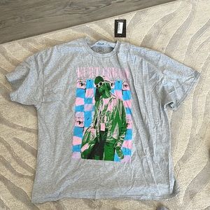 Large oversized Kurt Cobain Graphic Tee